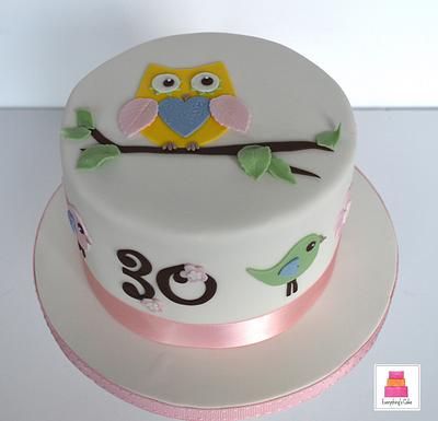 Owl - Cake by Everything's Cake