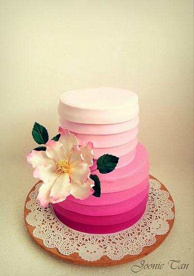 Sweetest Wedding Cake - Cake by Joonie Tan