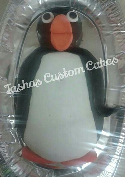 Pingu - Cake by Tasha's Custom Cakes