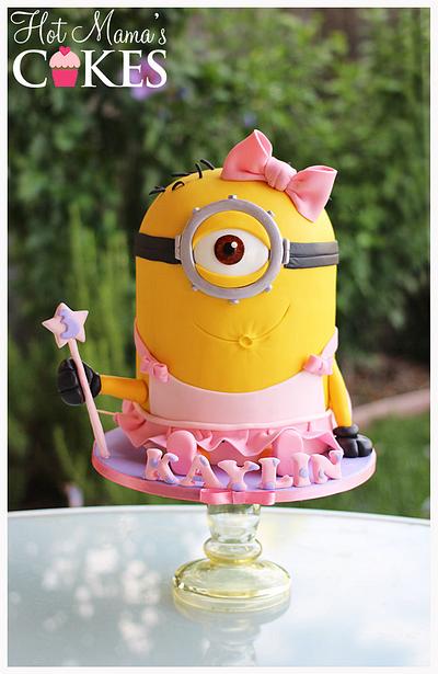 Ooohh! Pretty Minion! - Cake by Hot Mama's Cakes