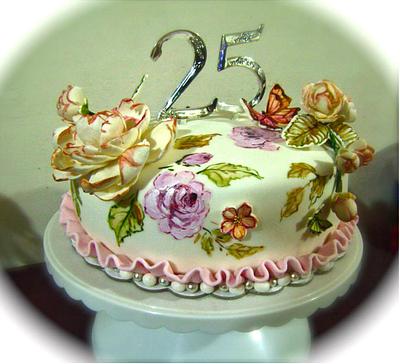 25Years of Love and Bliss - Cake by Mucchio di Bella