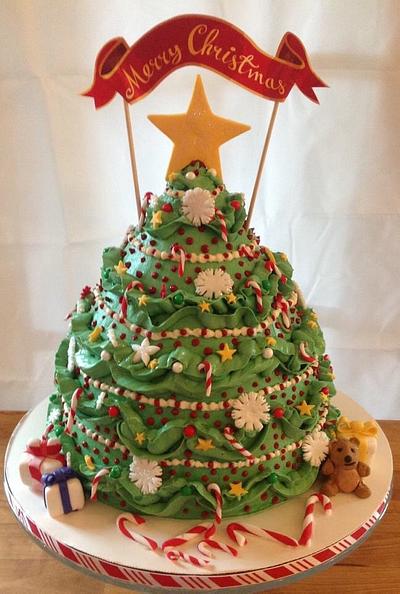 Merry Christmas tree - Cake by Ventidesign Cakes