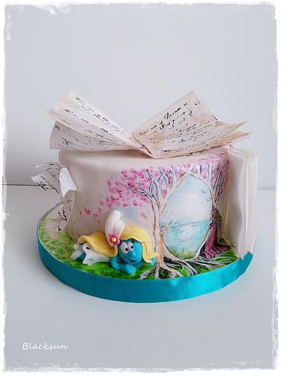 Window to fantasy world - Cake by Zuzana Kmecova