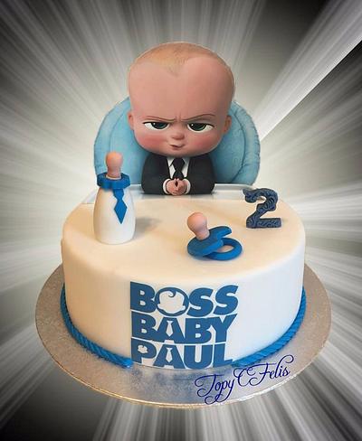 Boss Baby Paul - Cake by Felis Toporascu