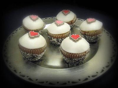 Valentines Day cupcakes  - Cake by Jennifer Jeffrey