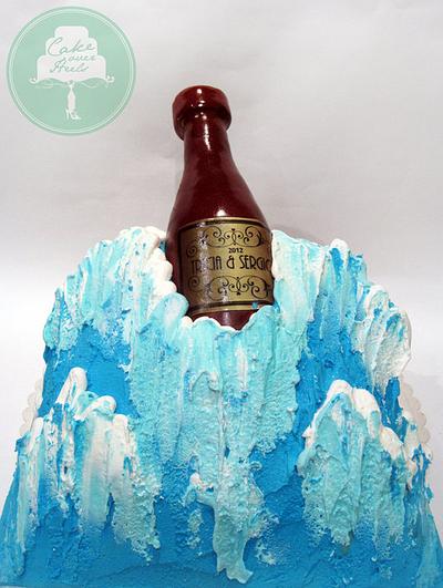 Message In A Bottle - Cake by Nicholas Ang