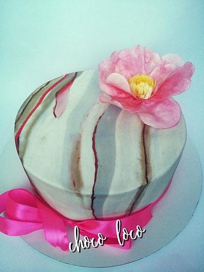 elegant cake desing - Cake by Choco loco
