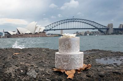 The Cake at Sydney Harbour - Cake by Le RoRo Cakes