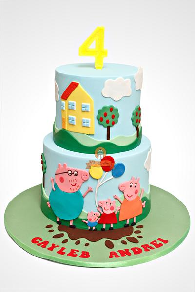 Peppa Pig - Cake by The Sweetery - by Diana