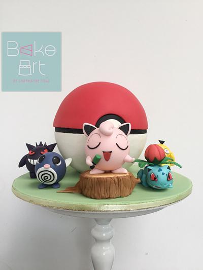 Pokeball Cake - Cake by Bake Art by Charmayne