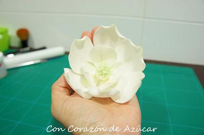 Southern Magnolia Step by Step - Cake by Florence Devouge