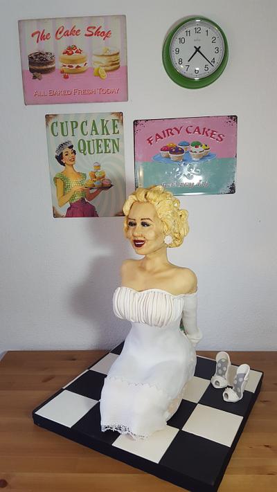 Marilyn Monroe 3 D cake (for the Cake & Bake Germany 2016) - Cake by Alhida (Date my Cake)