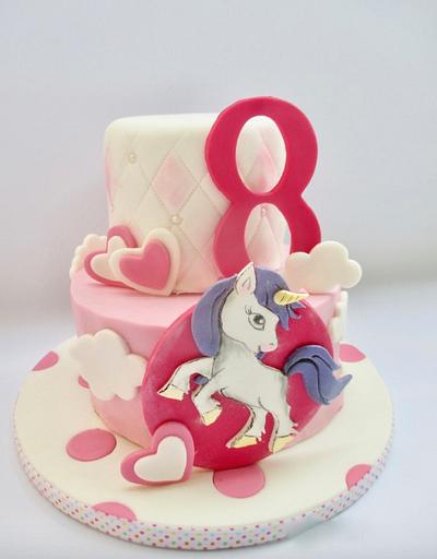 Unicorn cake - Cake by Karla Vanacker