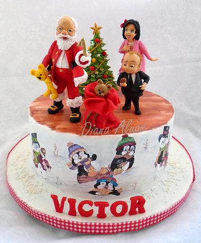 1-th anniversary Christmas  - Cake by  Diana Aluaş