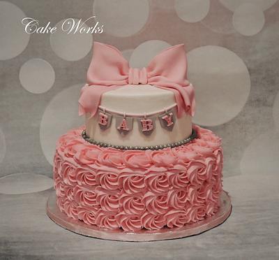 Pretty baby in Pink - Cake by Alisa Seidling