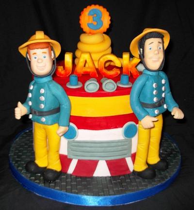 Fireman Sam - Cake by fitzy13