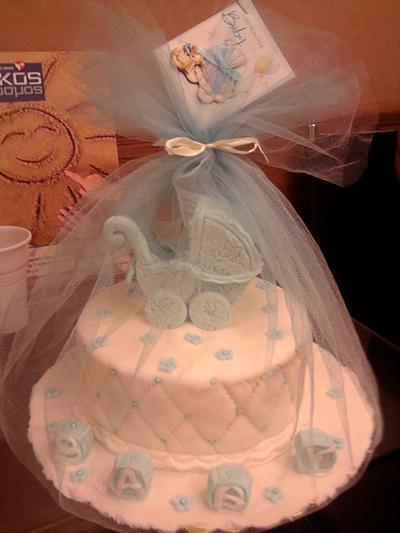 New Baby - Cake by Nikoletta Giourga