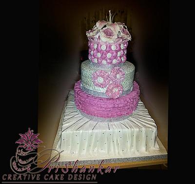 Girlhood dream Ruffle cake - Cake by Mary Yogeswaran