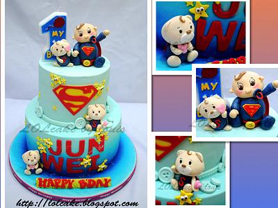 SuperBaby & SuperBear - Cake by Louis Ng