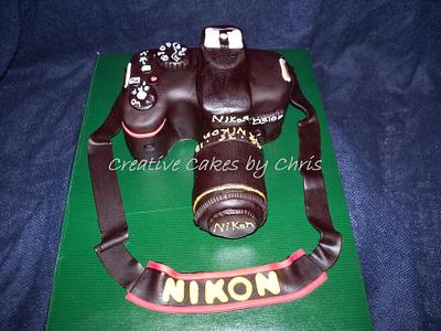 Nikon D5100 Camera Cake - Cake by Creative Cakes by Chris