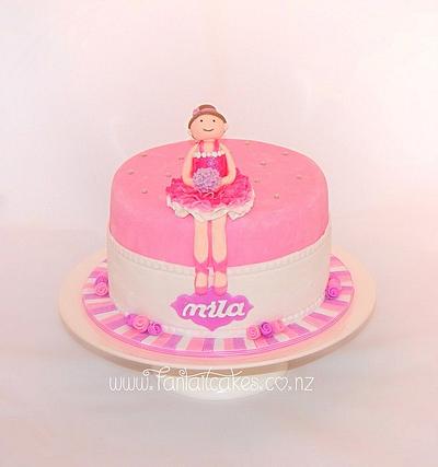 Mila's Ballerina Cake - Cake by Fantail Cakes