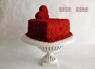 Valentine's red velvet cake - Cake by Nea's cake