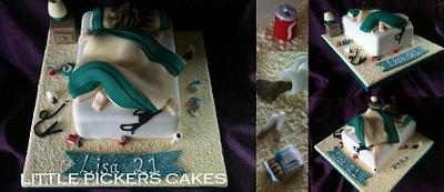 Lazy, Messy, & 21! - Cake by little pickers cakes