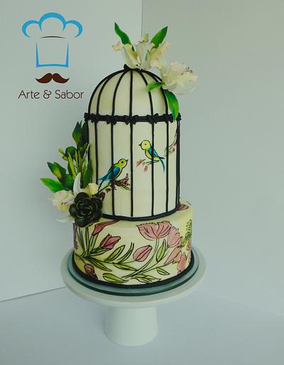 Birdcage - Cake by José Pablo Vega