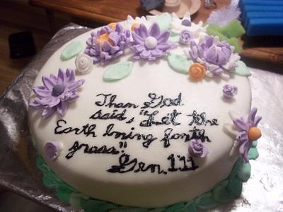 Gen. 1:11 - Cake by cakes by khandra