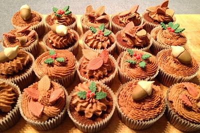 Autumn Cupcakes - Cake by Ashley Taylor Wood