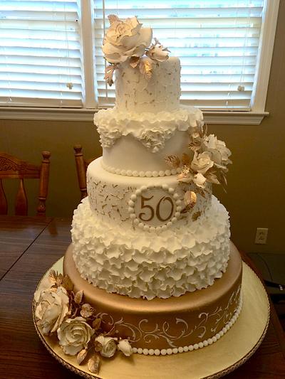 50th Anniversary - Cake by Theresa