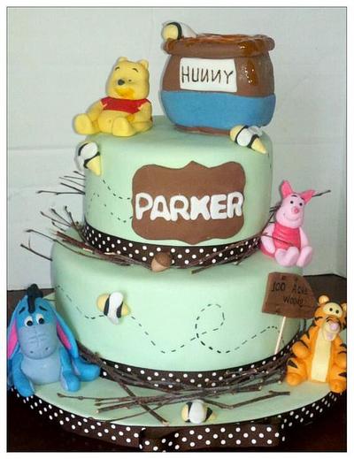 Pooh & Hunny Pot - Cake by Sophisticakes by Malissa