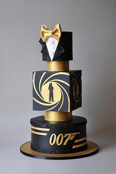 James Bond Cocktail Cake