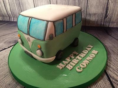 VW Campervan Cake - Cake by Woody's Bakes