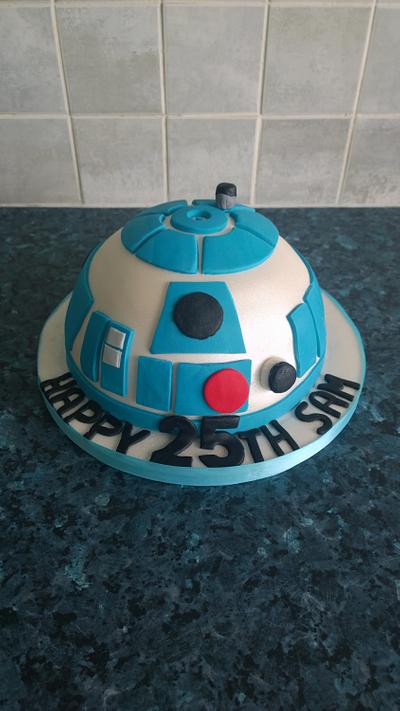 R2D2 Cake - Cake by Beckie Hall
