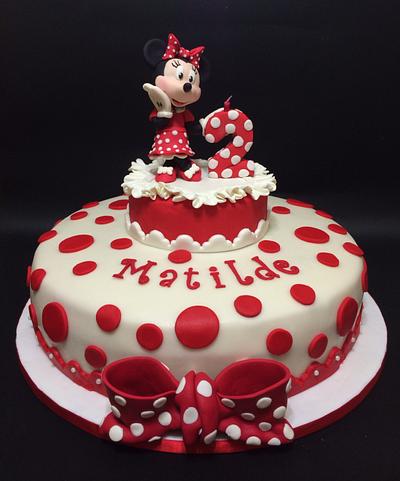 Minnie in Red Cake - Cake by Davide Minetti