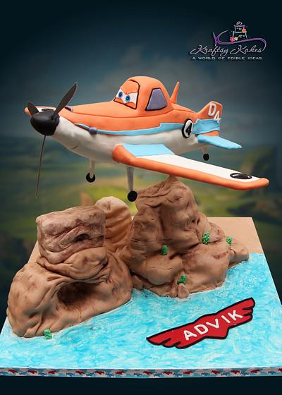 Disney Planes Movie - Cake by Kraftsy Kakes (Sri)