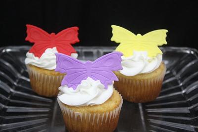 Butterfly cupakes - Cake by Virginia