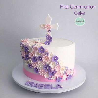Torta Primera Comunión Medellín - Cake by Dulcepastel.com