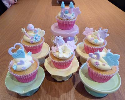 Princess Cupcakes - Cake by Sharon Todd