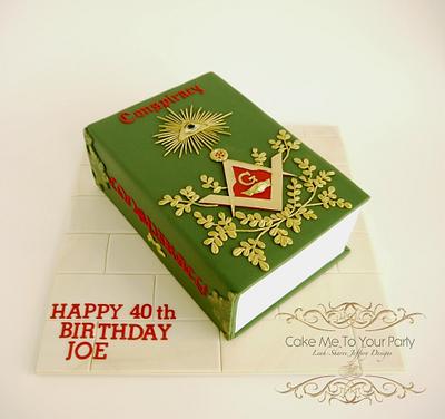 Conspiracy Theory Book - Cake by Leah Jeffery- Cake Me To Your Party