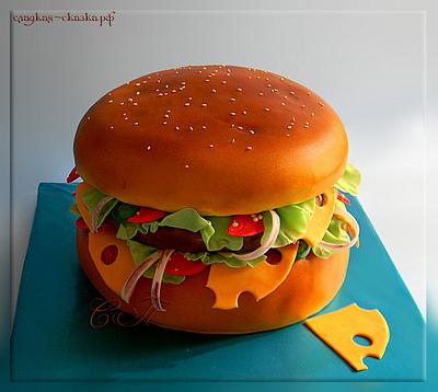 Cake "Hamburger" - Cake by Svetlana