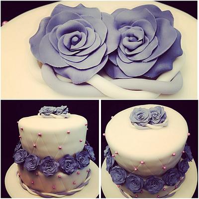 Roses - Cake by Dolce Follia-cake design (Suzy)