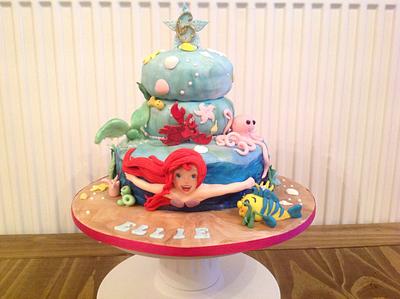 Little Mermaid cake - Cake by Mrs BonBon