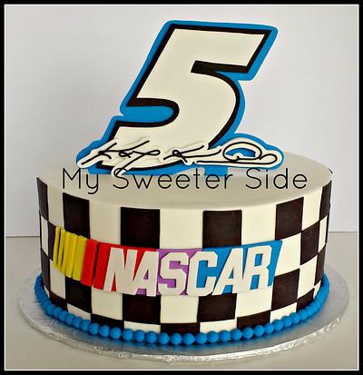 Nascar - Cake by Pam from My Sweeter Side