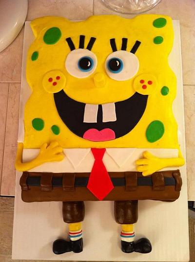  spongebob  - Cake by Christie's Custom Creations(CCC)