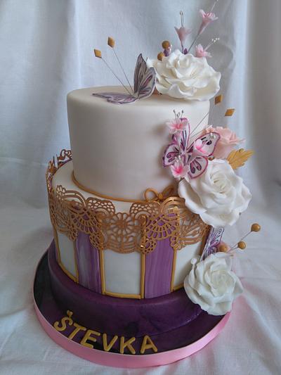 Birthday cake - Cake by Zuzana Kmecova