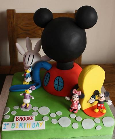 My Mickey Mouse Clubhouse Cake - Cake by Cake Creations By Hannah