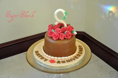8th anniversary cake - Cake by shahin