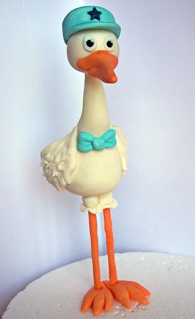 white stork - Cake by Doc Sugarparty